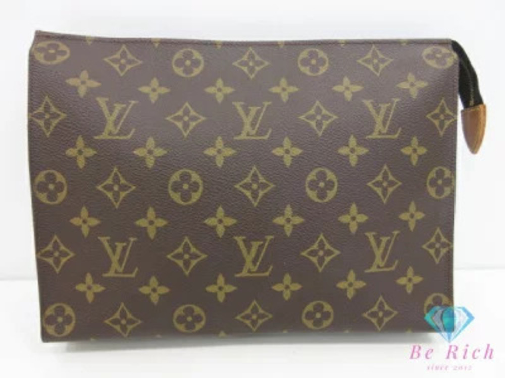 Louis Vuitton Monogram Pochette Toilette LV Shoulder Bag Clutch bag Accessory